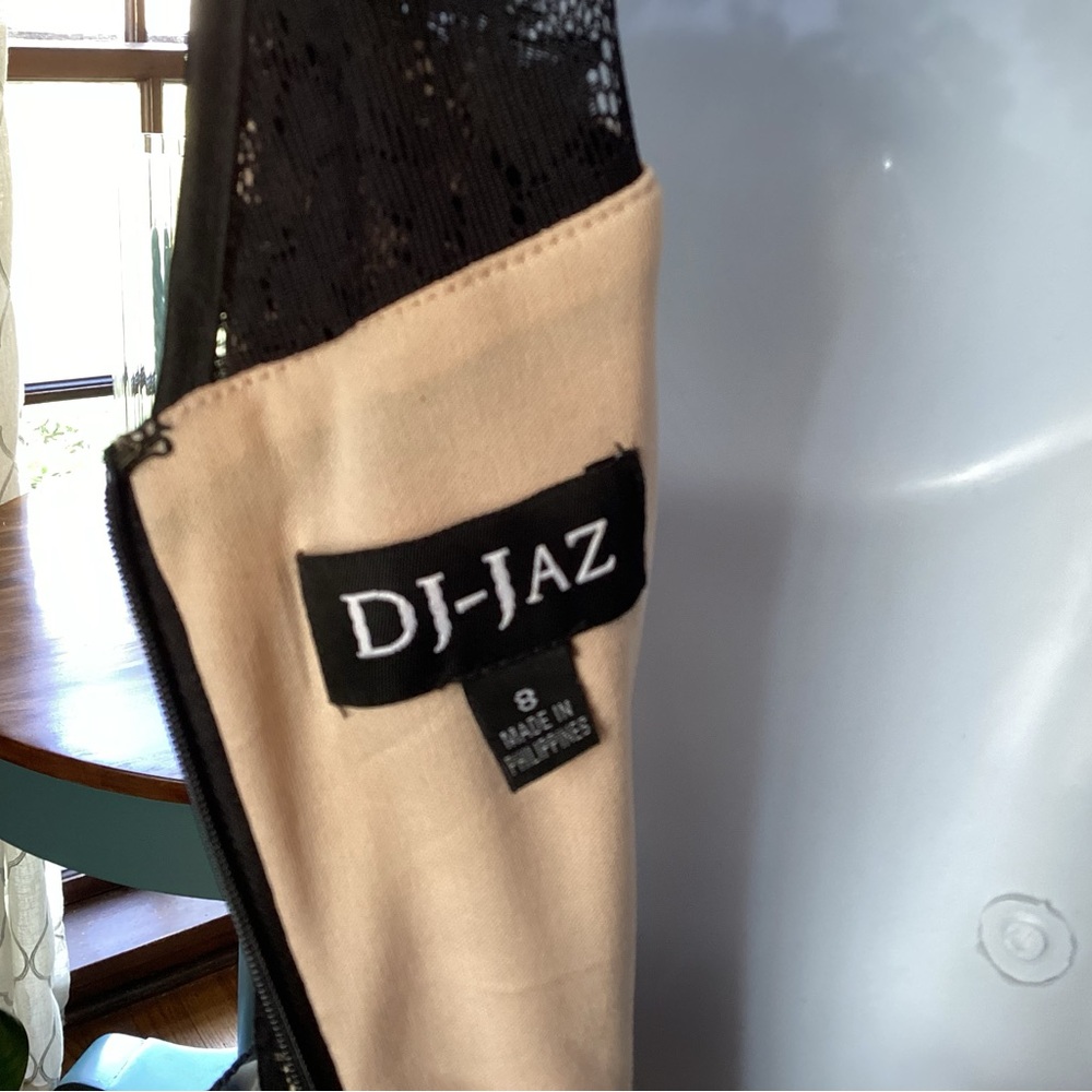 Dj Jaz Chic Black Lace Cocktail Dress - Picture 13 of 16
